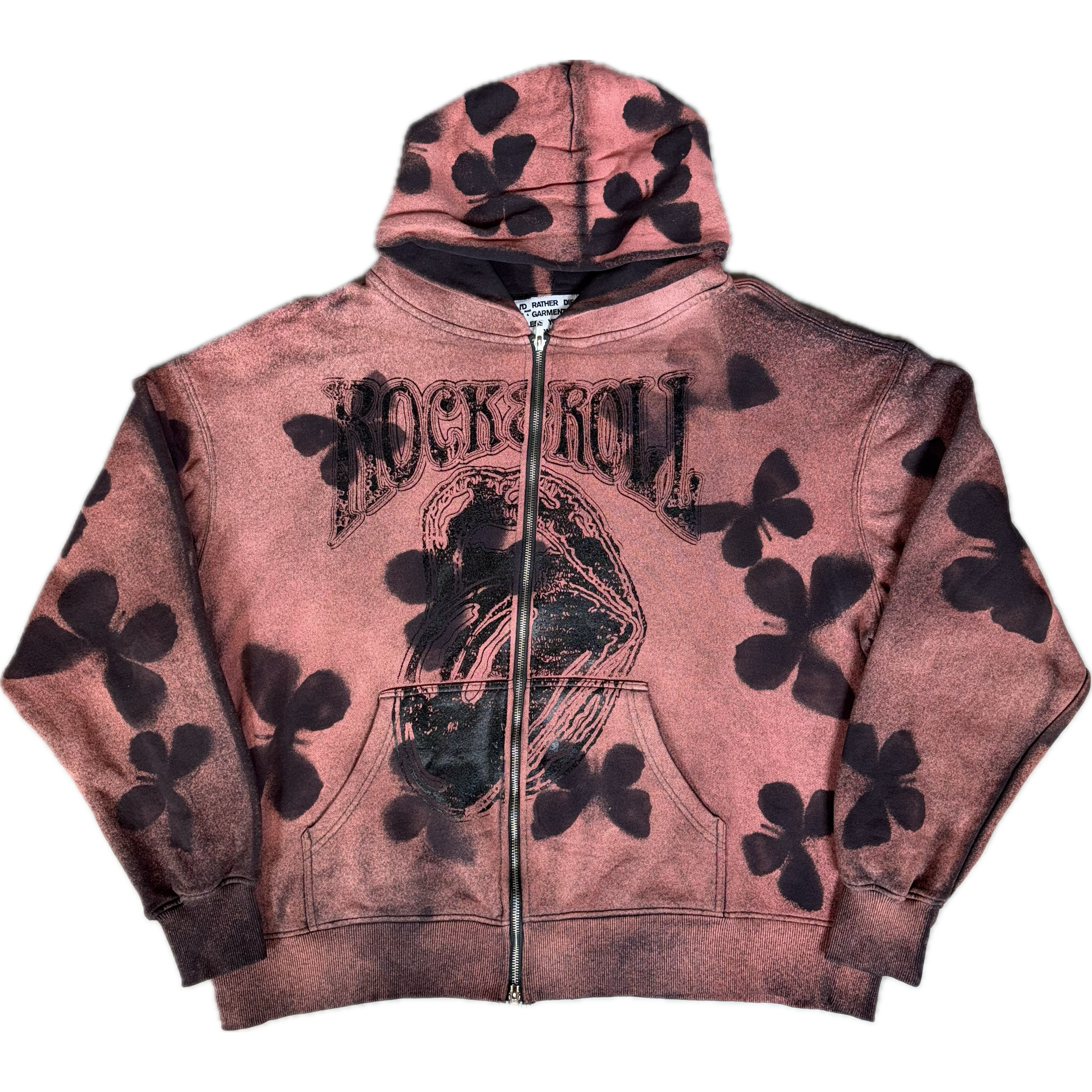 ROCK HOUSE BUTTERFLY ZIP-UP