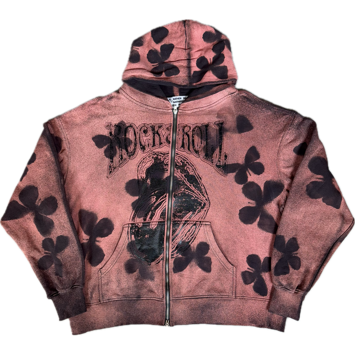 ROCK HOUSE BUTTERFLY ZIP-UP