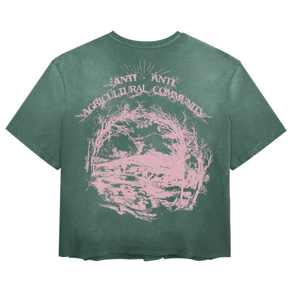 ANTI-ANTI Tee - Green - Back