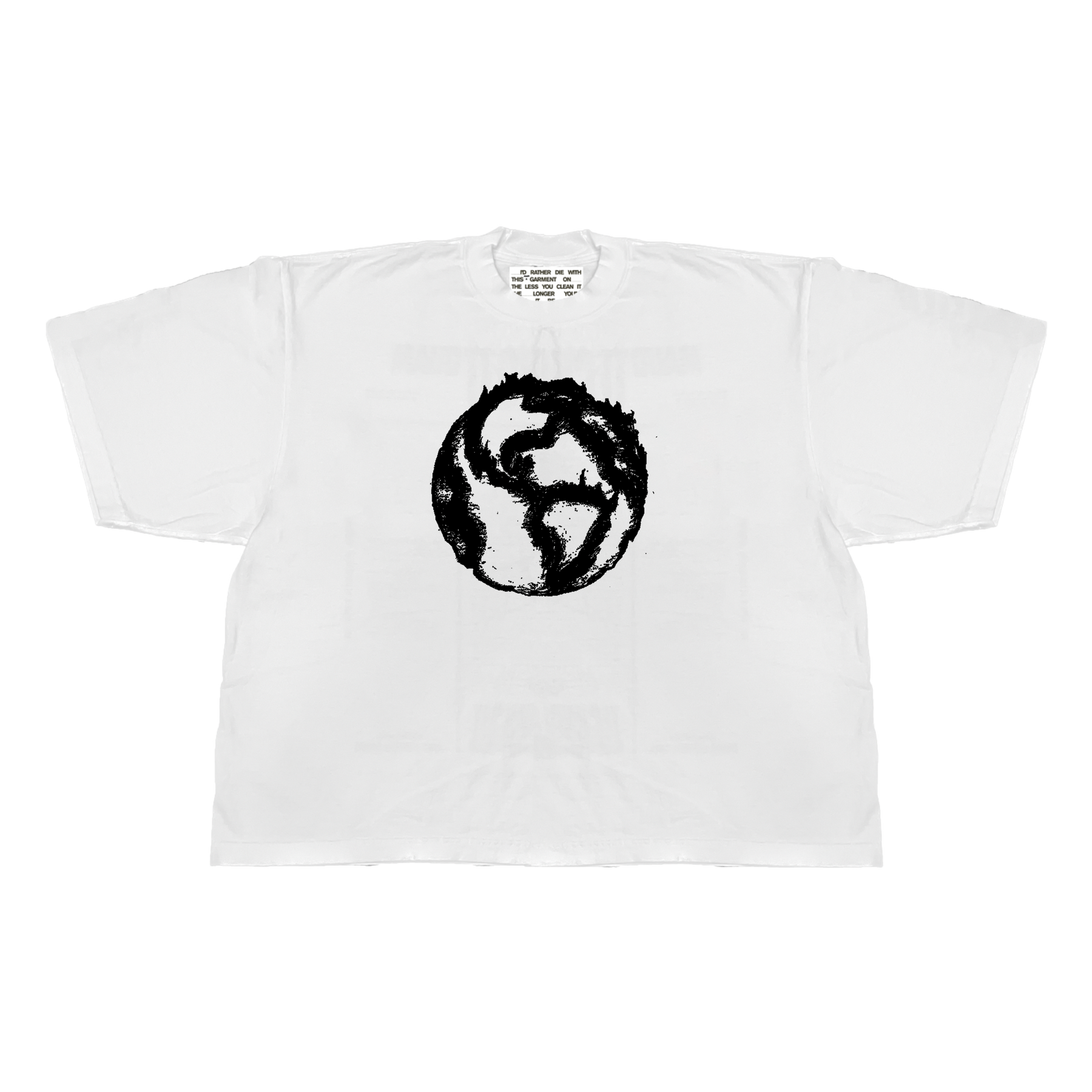 GLOBE TEE (WHITE)
