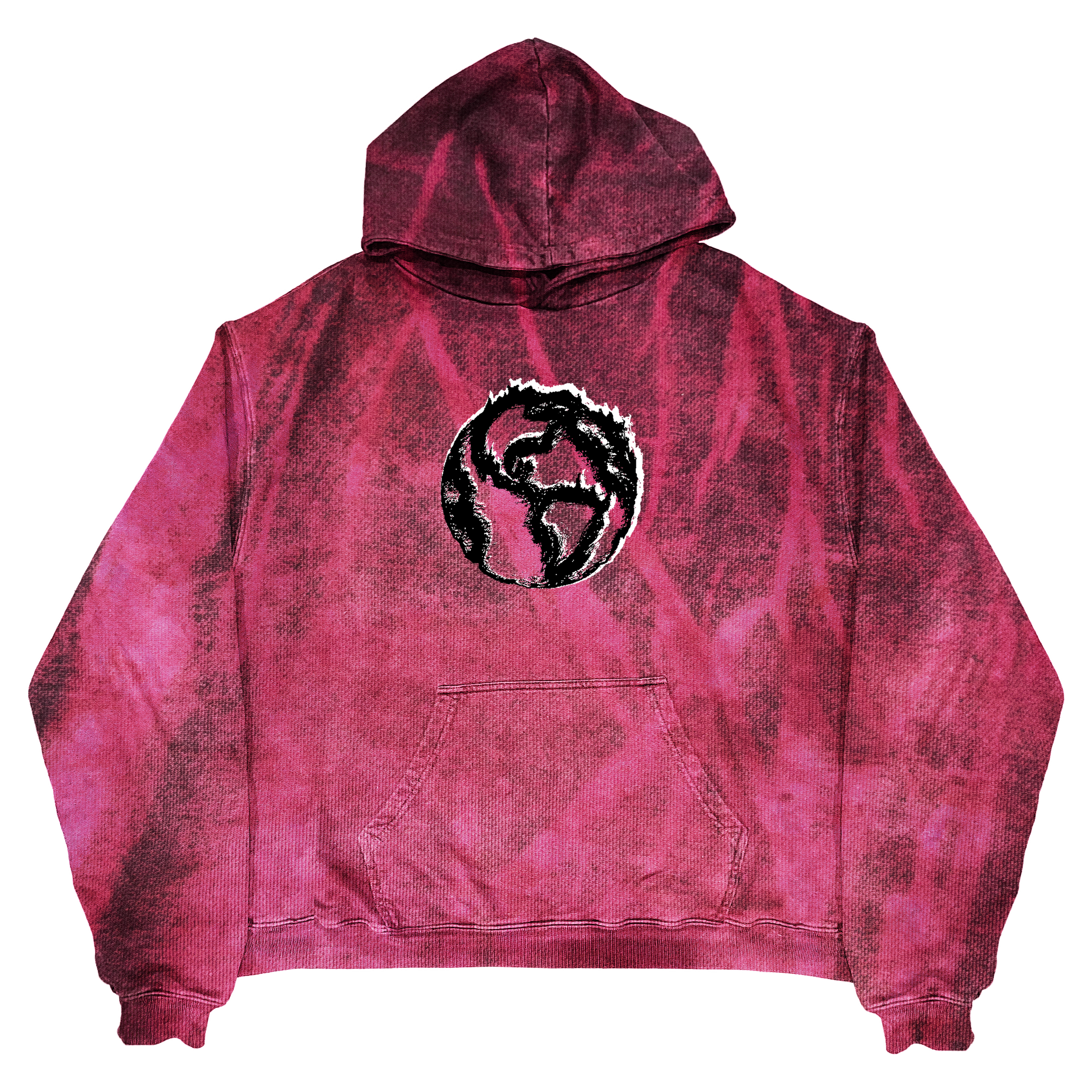 CIRCLE BURNING HOODIE