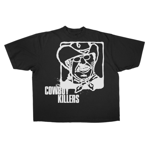 Cowboy Drop Tee - Black - Front