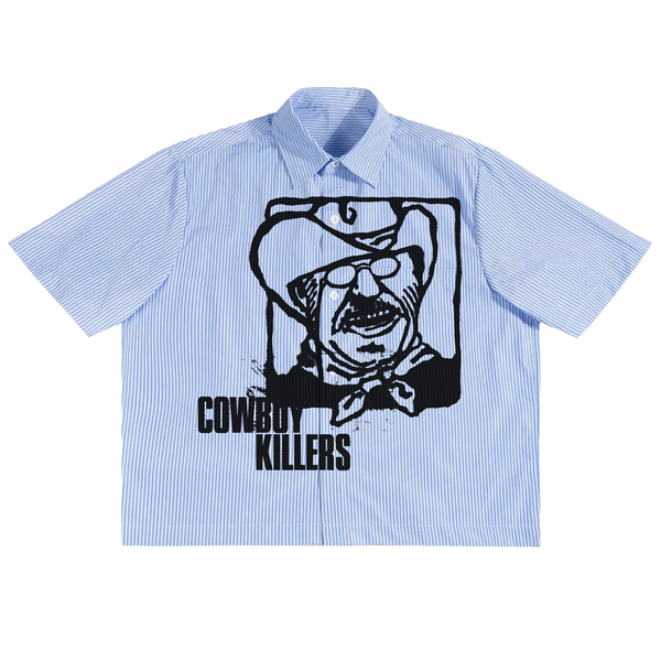 Cowboy Boxy Button Up - Front