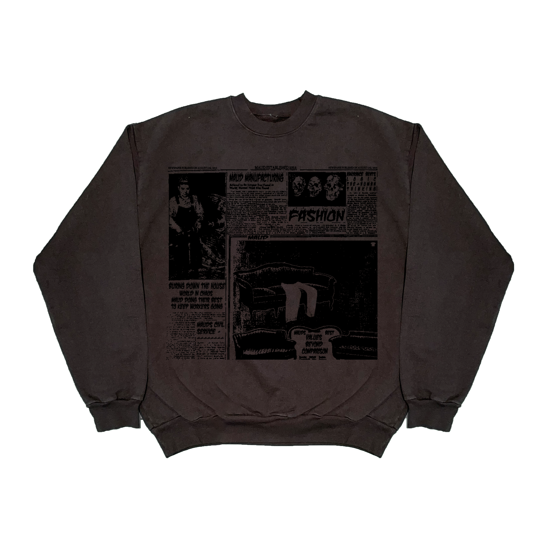 FASHION NEWS CREWNECK