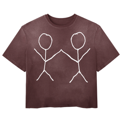 Friends Tee - Red - Front