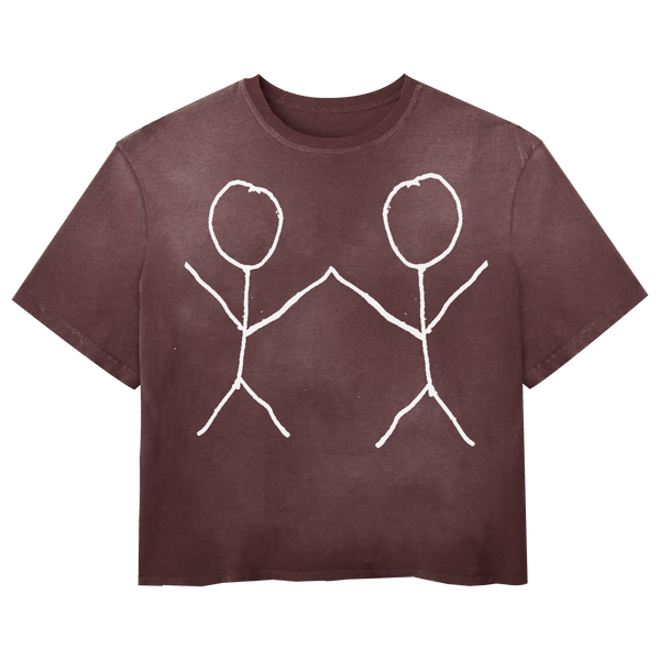 Friends Tee - Red - Front