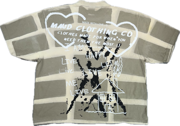 CREME BRICK TEE