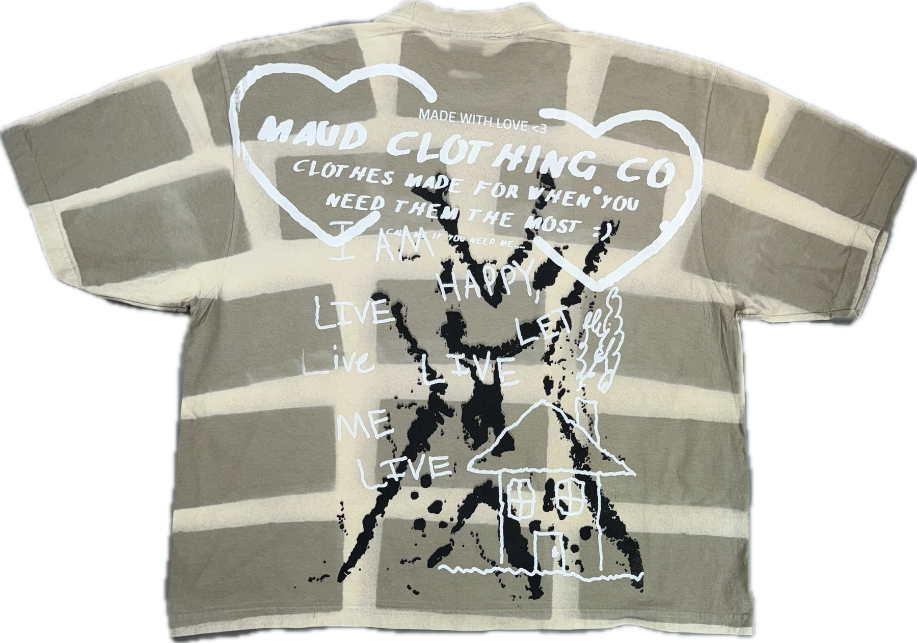 CREME BRICK TEE