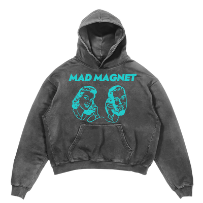 Mad Magnet Hoodie - Grey - Front