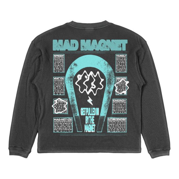 Mad Magnet Thermal - Grey - Back