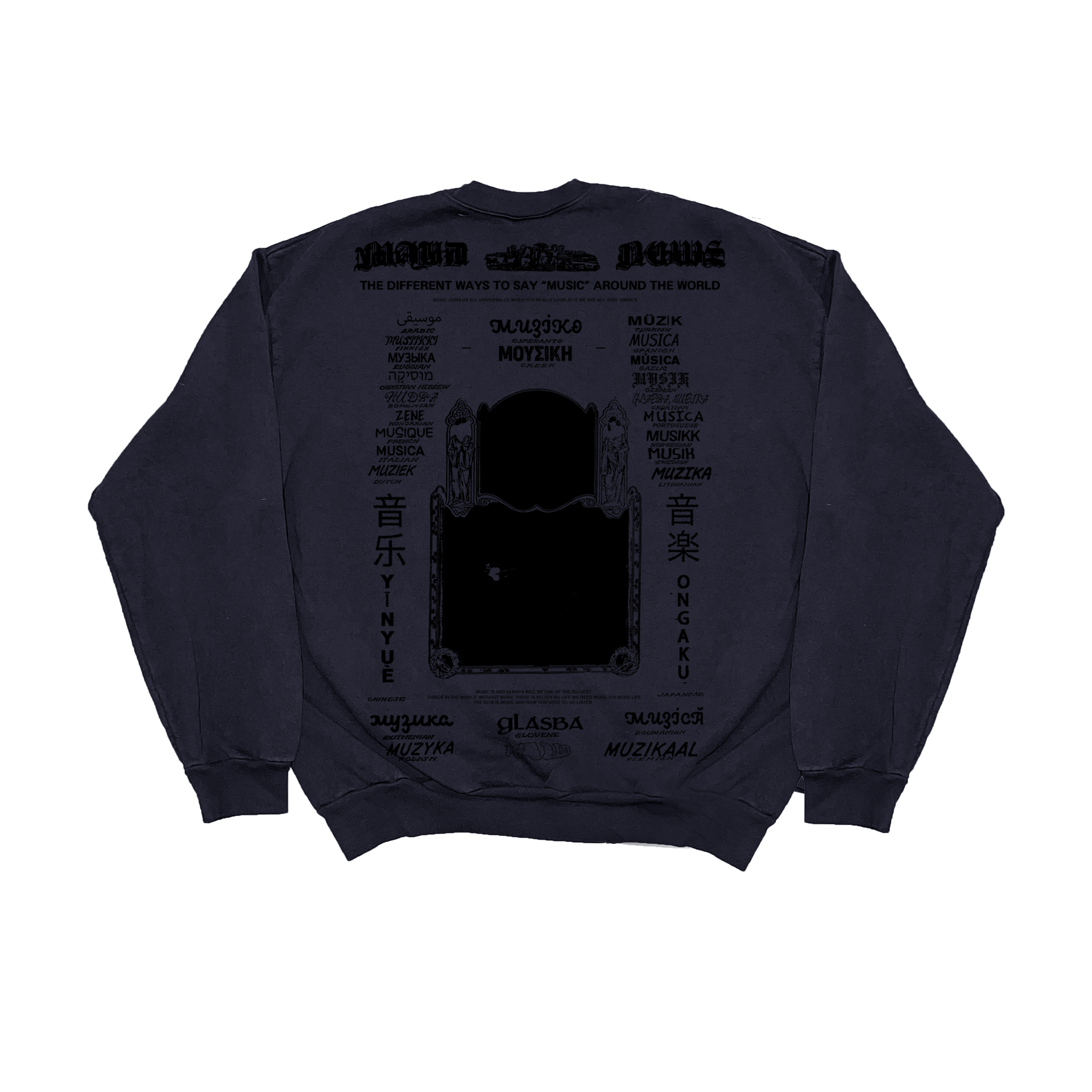 MUSIC NEWS CREWNECK