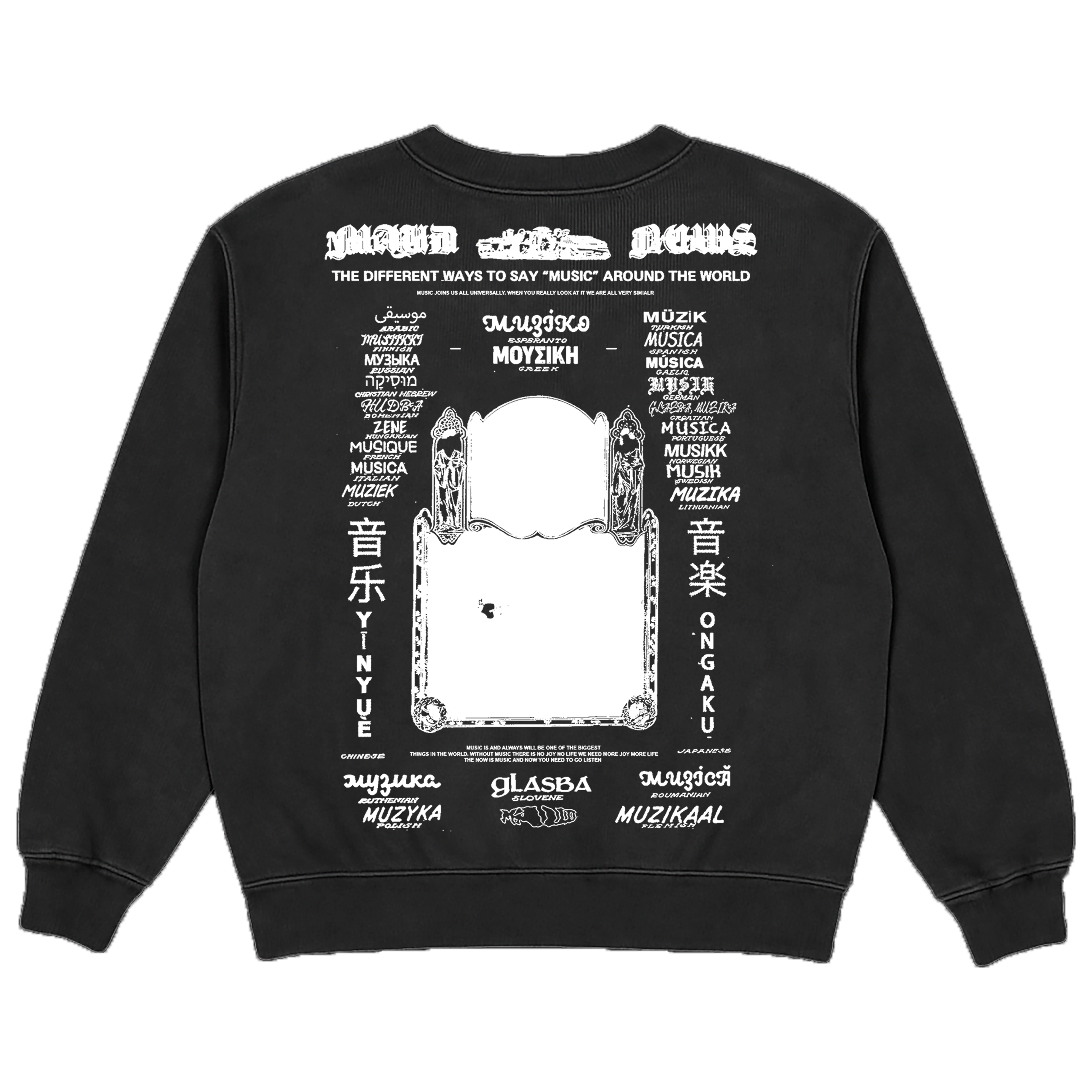 Maud Music Crewnecks