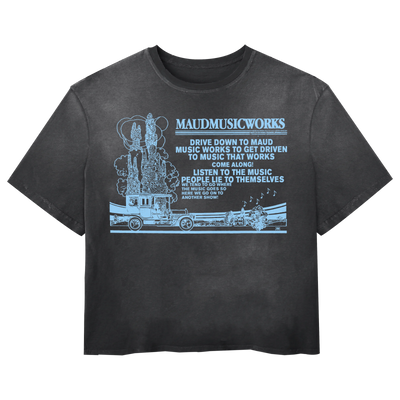 Music Works Tee - Black - Front