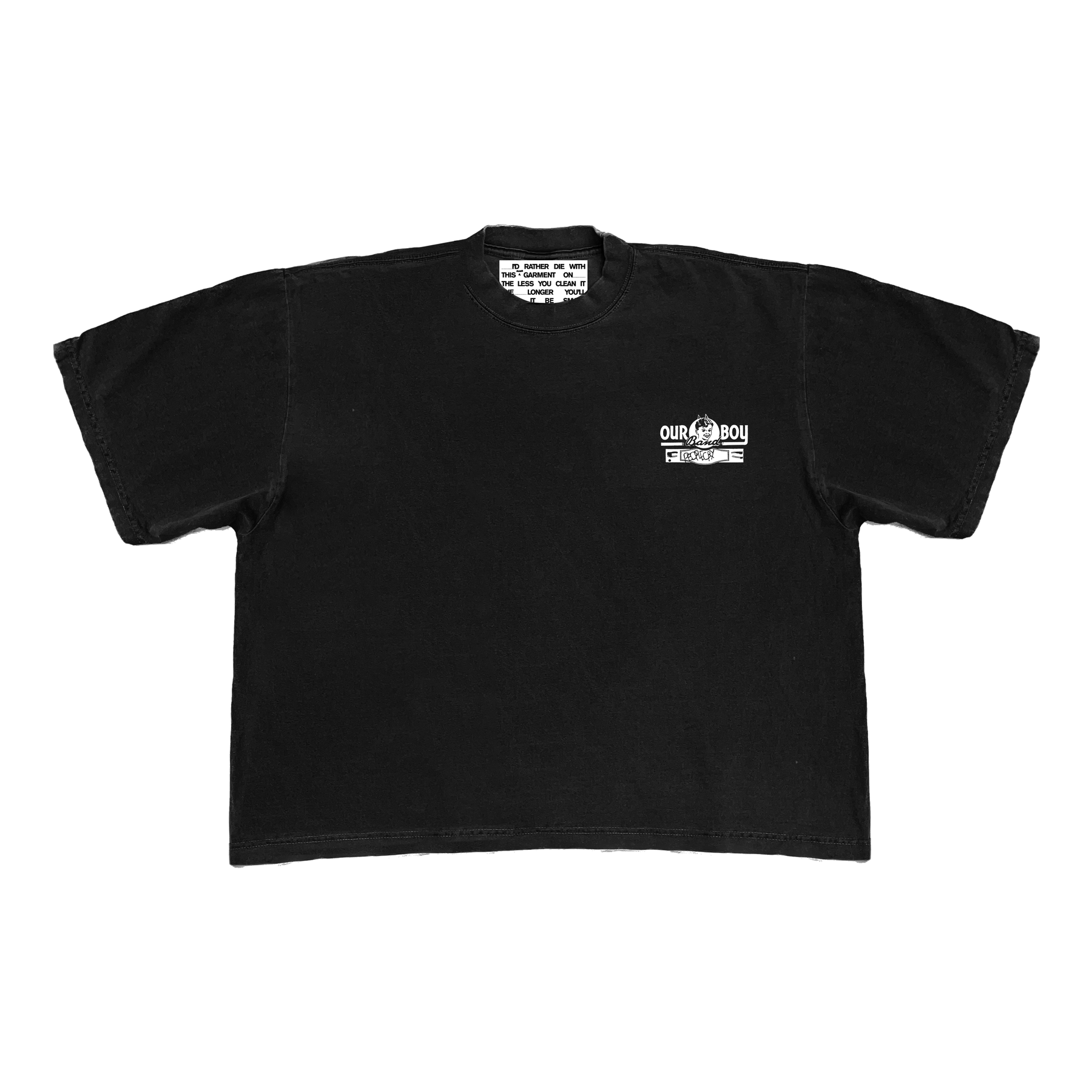 BOY BAND TEE (BLACK)