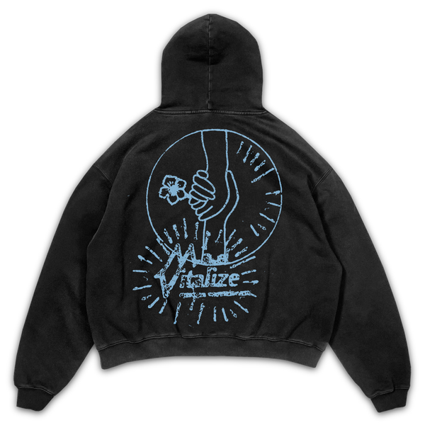 Power of Love Hoodie - Black - Back