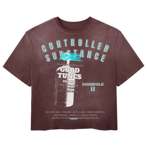 Schedule II Tee - Red - Front