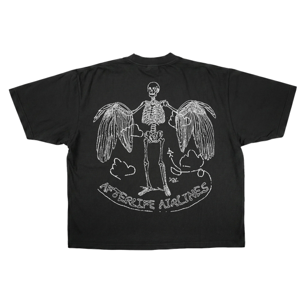 Departure Drop Tee - Black - Back