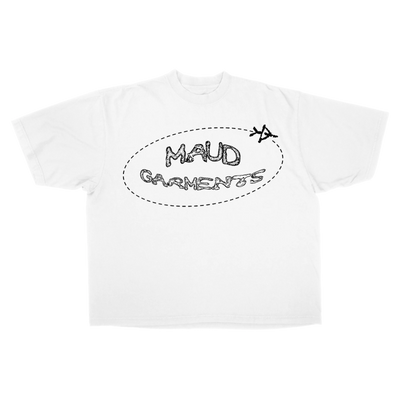 Departure Drop Tee - White - Front