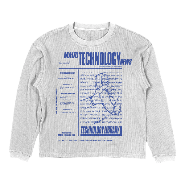 Tech News Thermal - White - Front