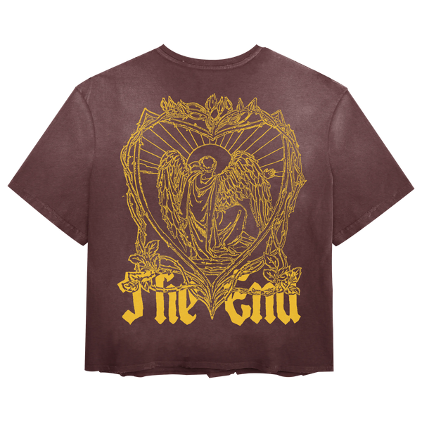 The End Tee - Red - Back