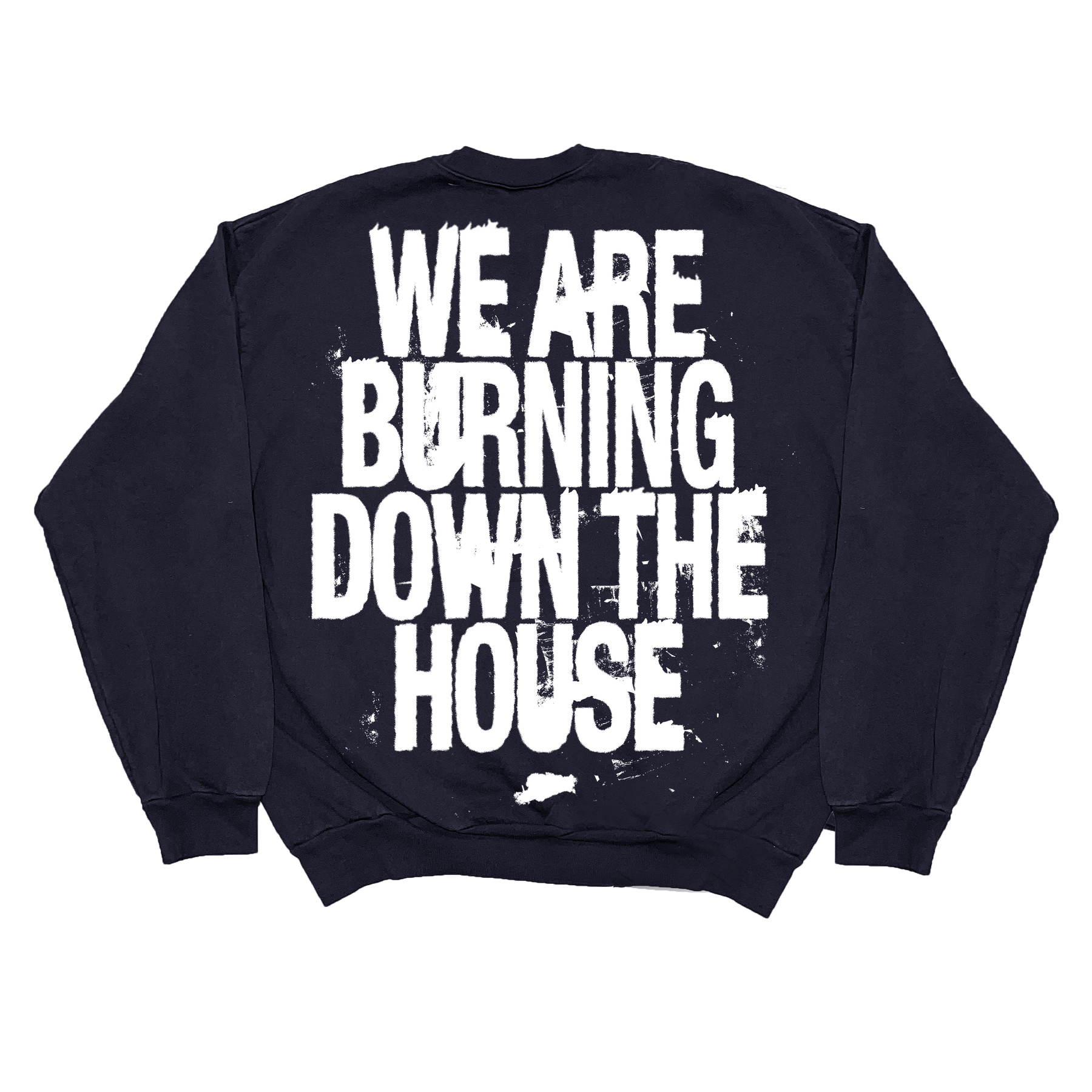BURNING CREWNECK