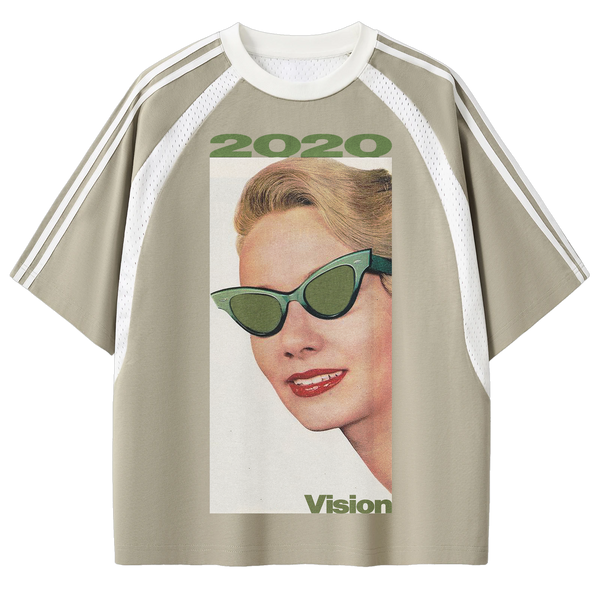2020 Vision Sand Jersey - Sand - Front