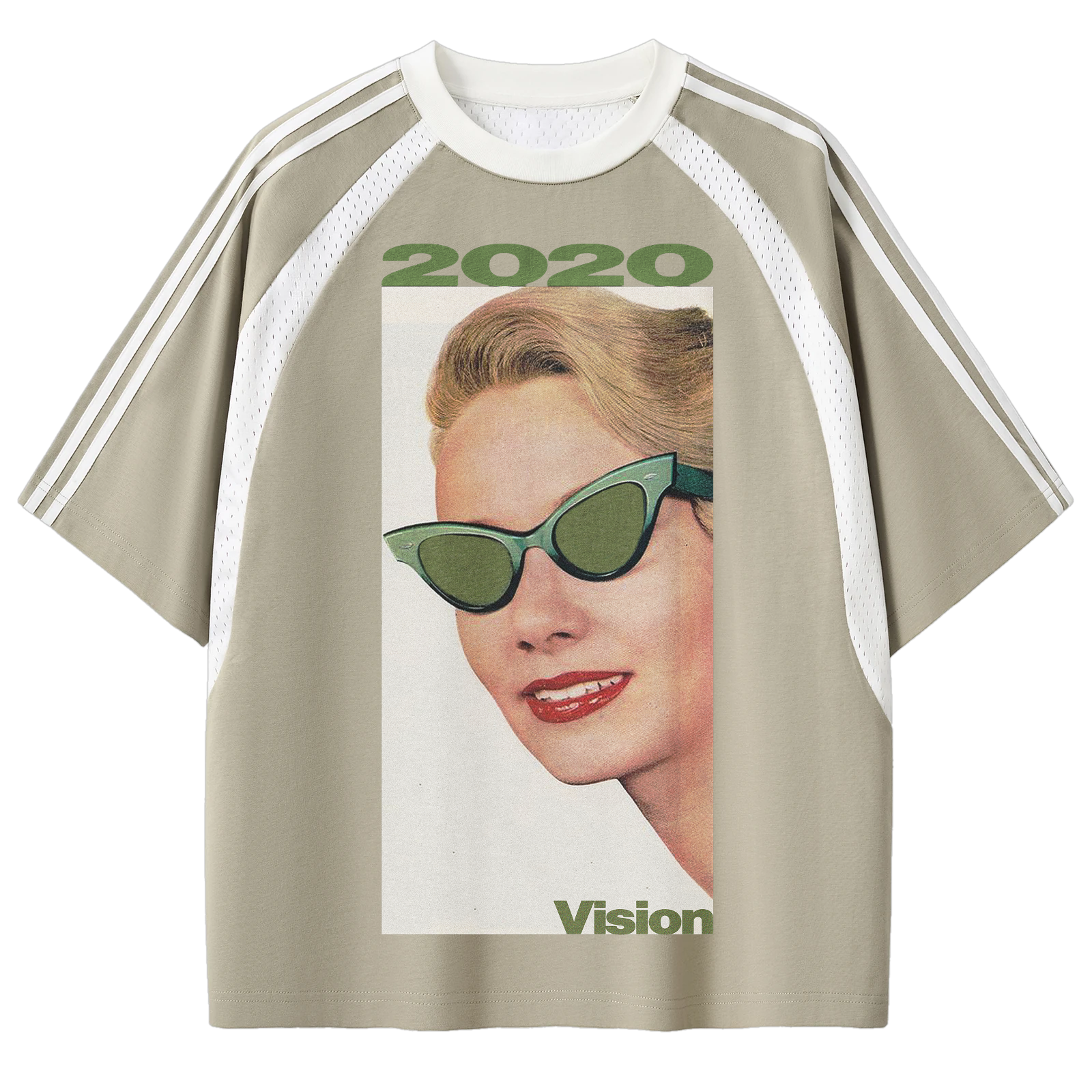 2020 Vision Sand Jersey - Sand - Front