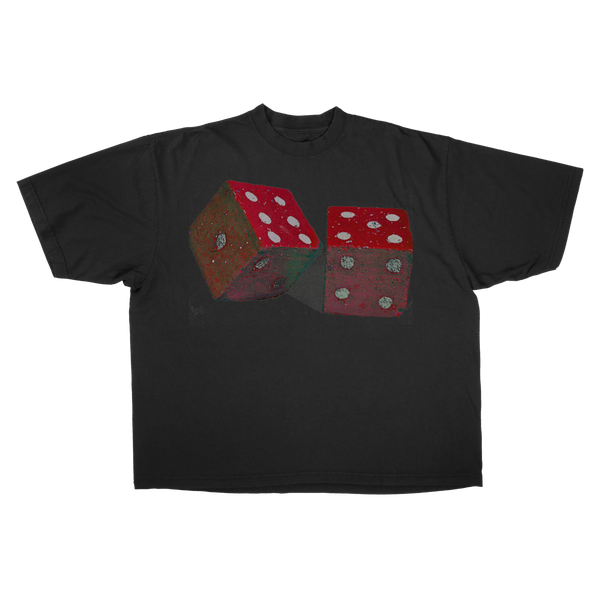 Dice Drop Tee - Black - Front