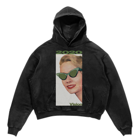 2020 Vision Hoodie - Black - Front