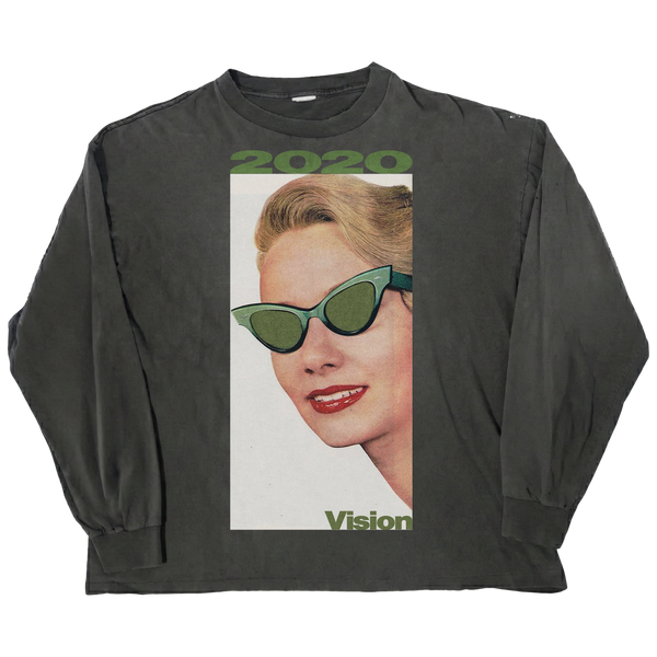 2020 Vision L/S Tee - Black - Front