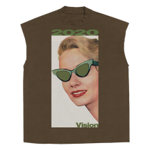 2020 Vision Sleeveless Tee - Brown - Front