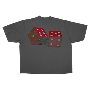 Dice Drop Tee - Grey - Front