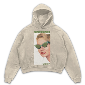 2020 Vision Hoodie - Sand - Front
