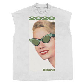 2020 Vision Sleeveless Tee - White - Front