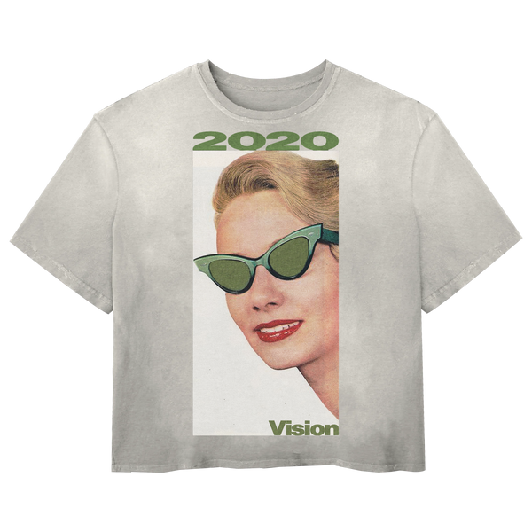 2020 Vision Tee - White - Front