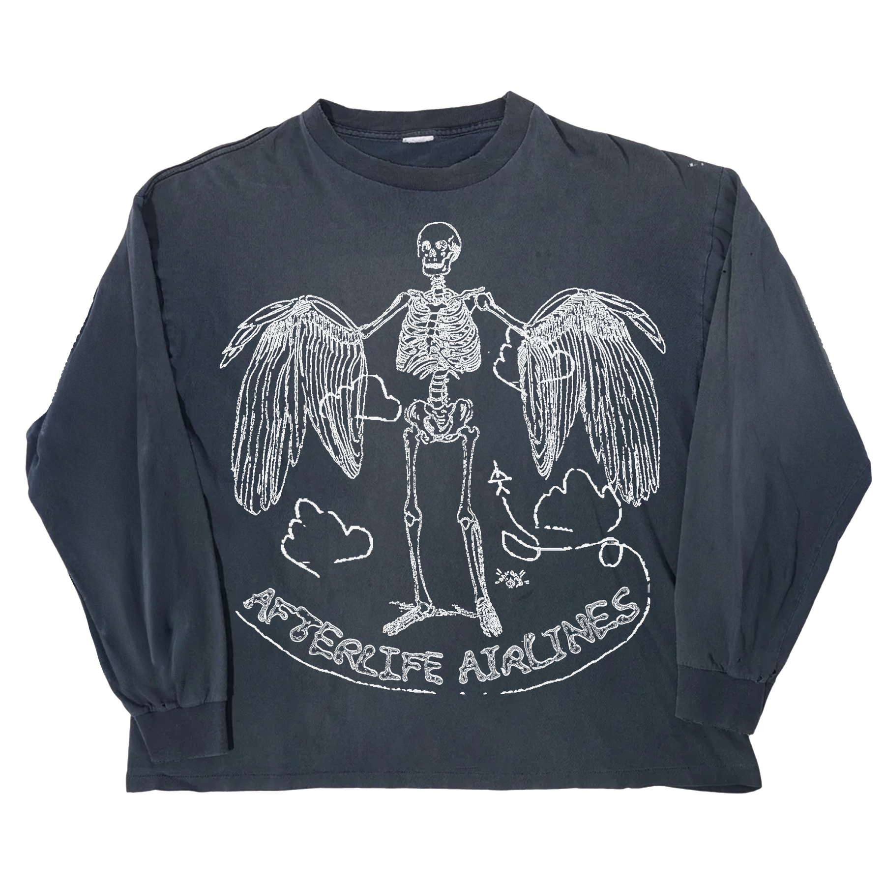 Afterlife Airlines Long Sleeve Tee