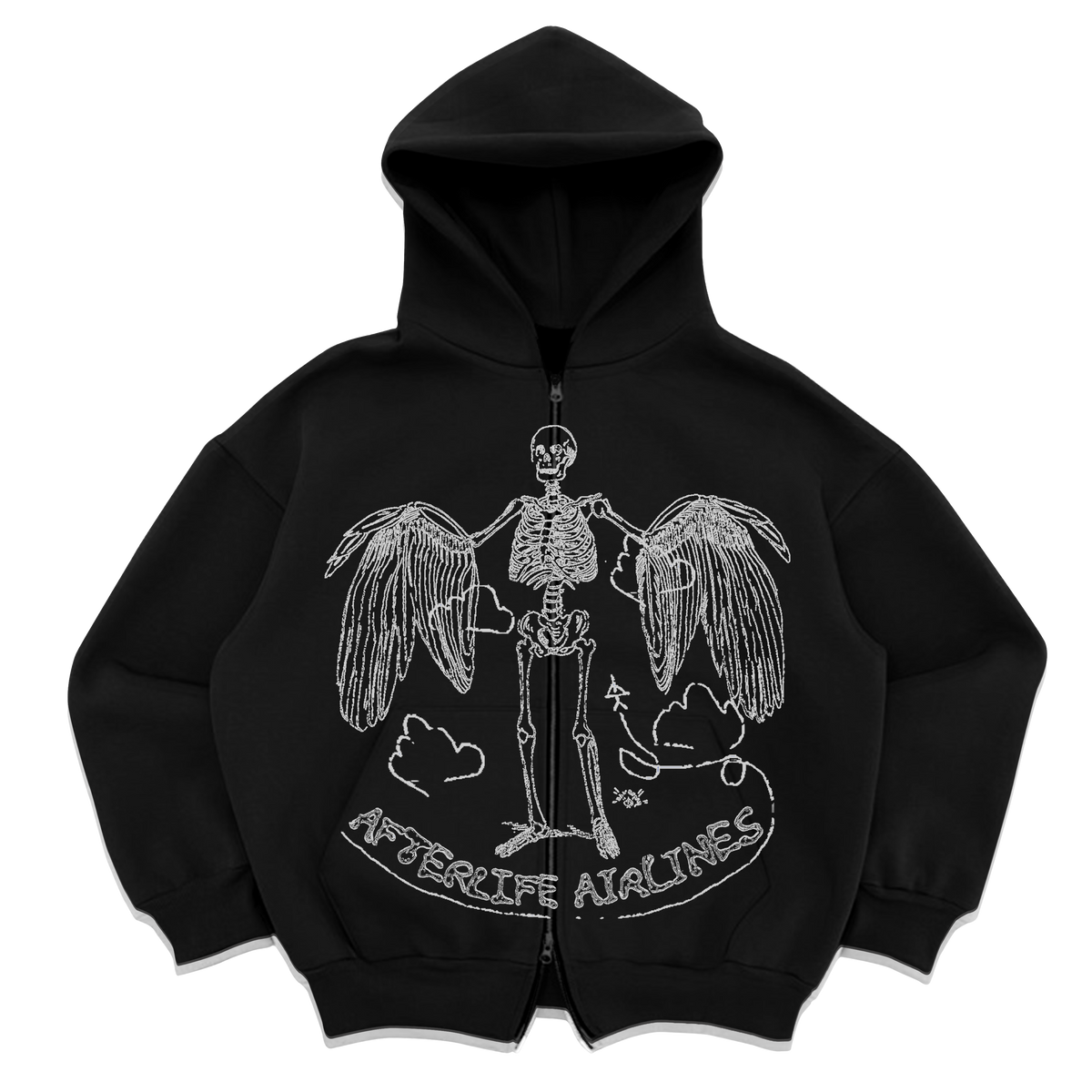 Afterlife Airlines Zip Up