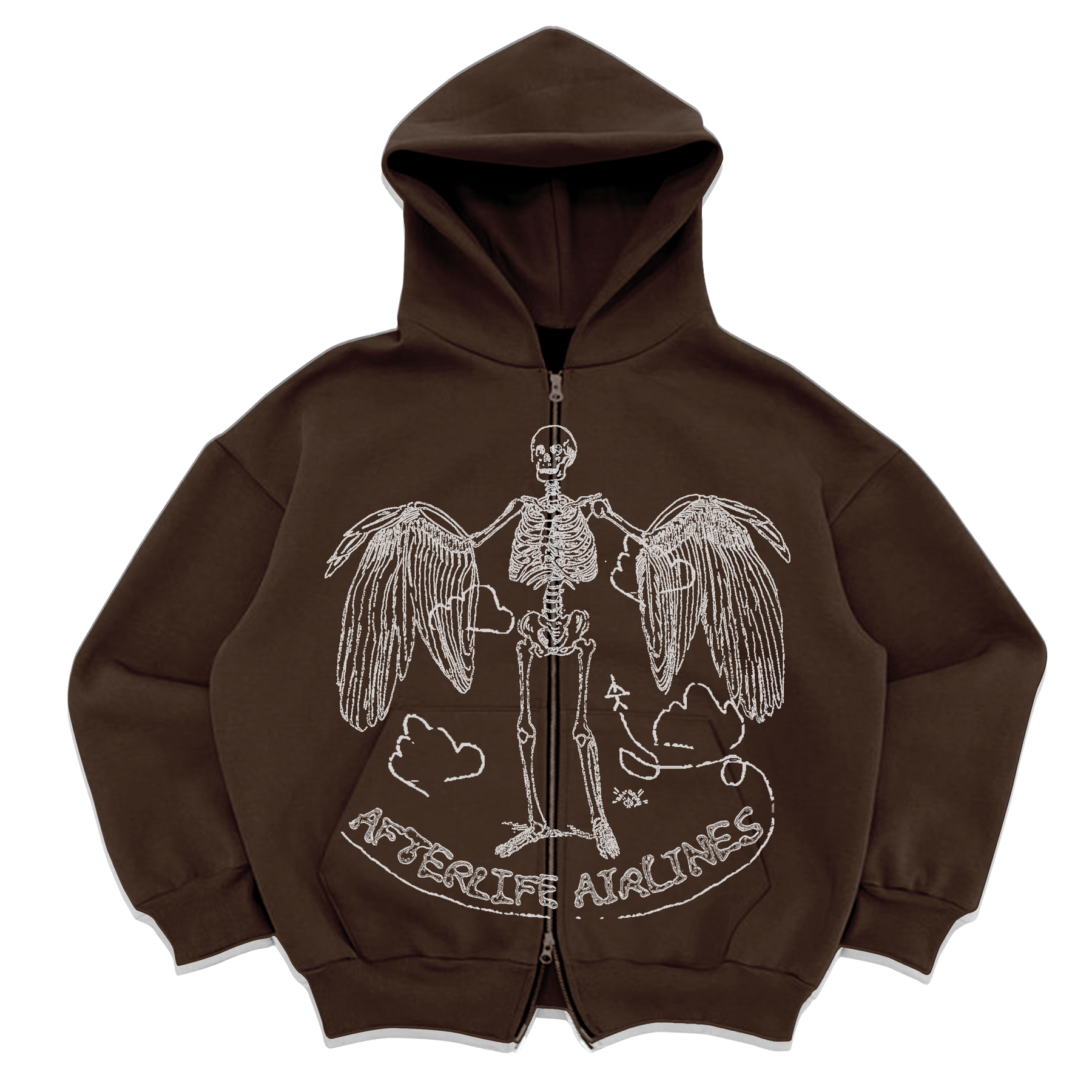 Afterlife Airlines Zip Up