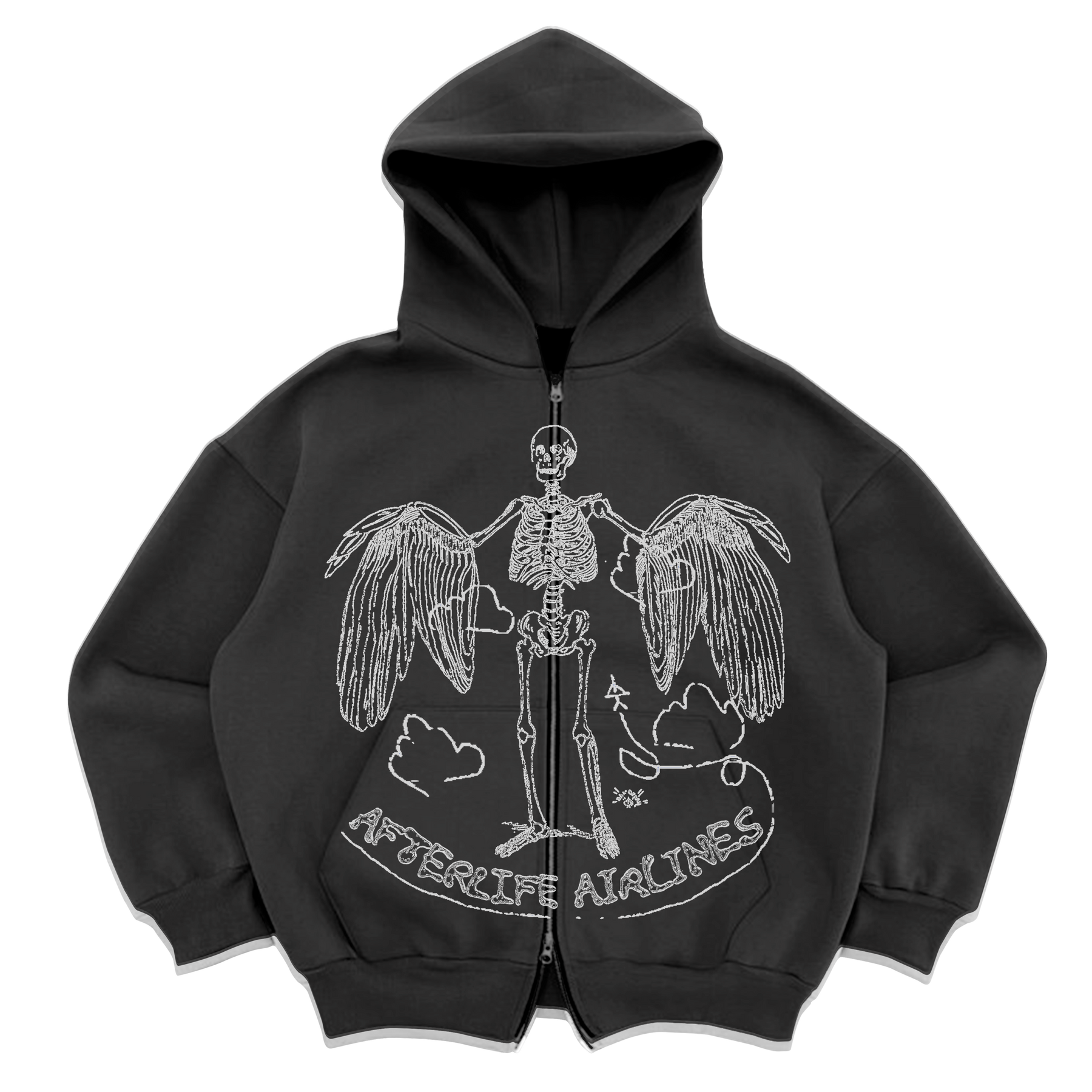 Afterlife Airlines Zip Up