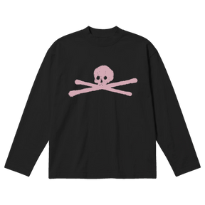 ANTI-ANTI Baggy L/S Tee - Black - Front
