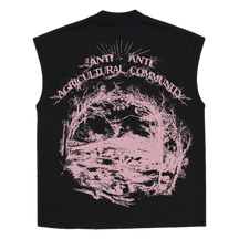 ANTI-ANTI Sleeveless Tee - Black - Back