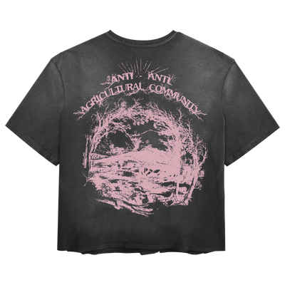ANTI-ANTI Tee - Black - Back