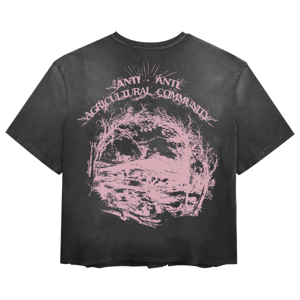 ANTI-ANTI Tee - Black - Back