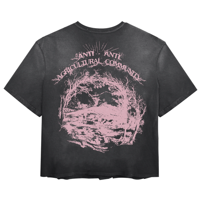 ANTI-ANTI Tee - Black - Back