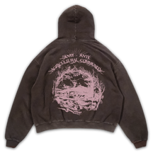 ANTI-ANTI Hoodie - Brown - Back
