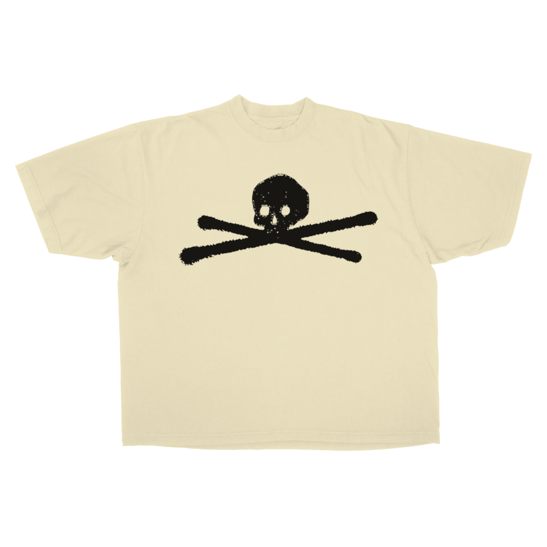 ANTI-ANTI Drop Tee - Cream - Front