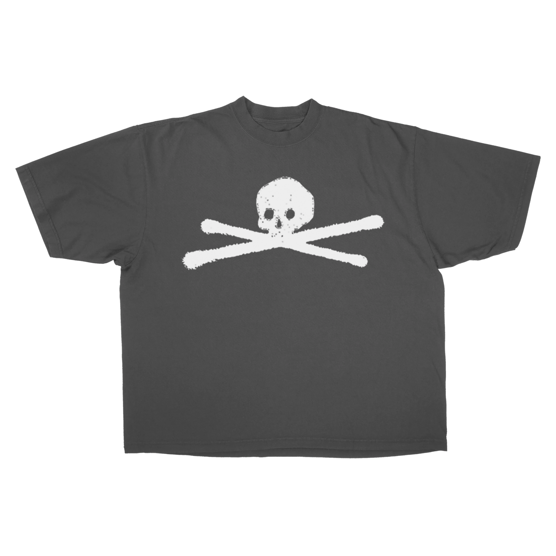 ANTI-ANTI Drop Tee - Grey - Front