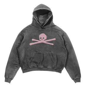 ANTI-ANTI Hoodie - Grey - Front