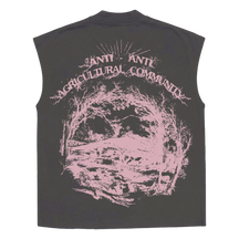 ANTI-ANTI Sleeveless Tee - Grey - Back