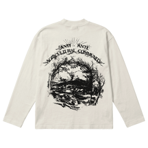 ANTI-ANTI Baggy L/S Tee - Off White - Back